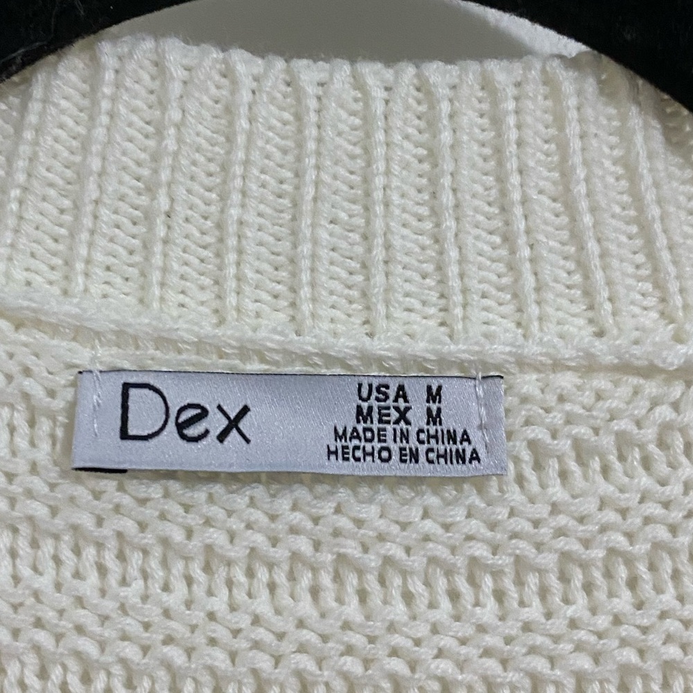 Dex Textured Open Front Knit Cardigan - Picture 7 of 9